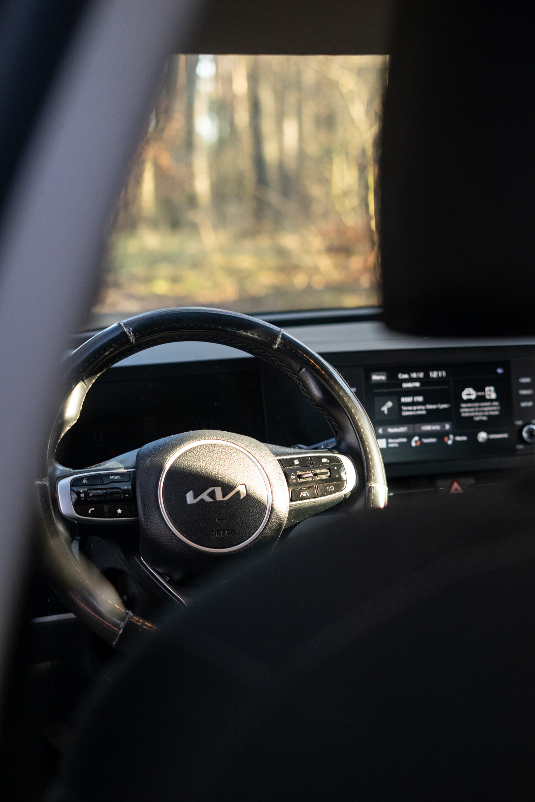 Wnętrze samochodu – detal